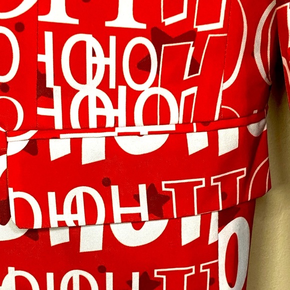 OPPOSUITS Christmas Blazer Ho Ho Ho! Men’s Size Large US 42-44 - Picture 3 of 9